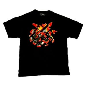 The Hundreds Broken Bomb Black Graphic Tshirt